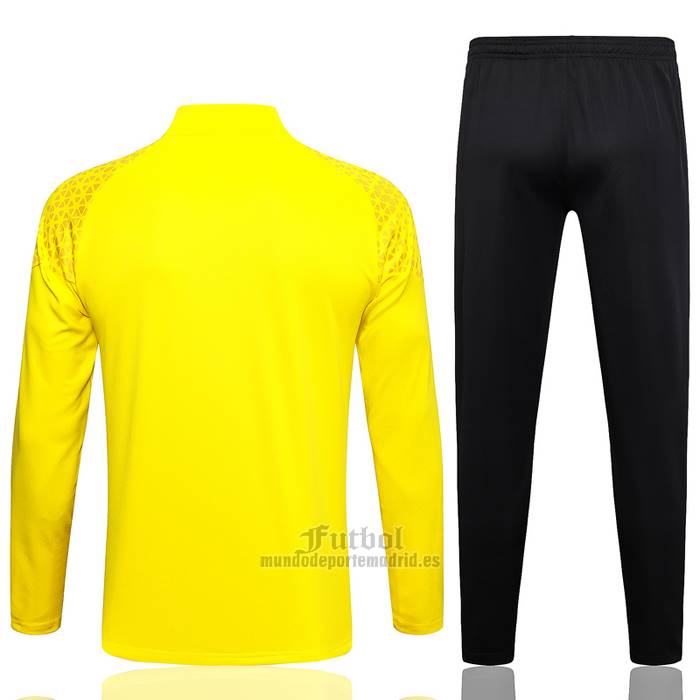 Chandal de Sudadera del Borussia Dortmund 2023-2024 Amarillo